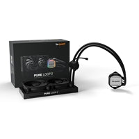 be quiet! Pure Loop 2 240mm AIO Water Cooler - ARGB, 2100RPM PWM Fans be quiet! Pure Loop 2 240mm AIO Water Cooler - ARGB, 2100RPM PWM Fans